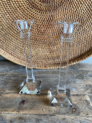 Crystal Candlesticks