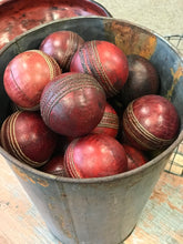 Load image into Gallery viewer, Vintage Red Cricket Balls