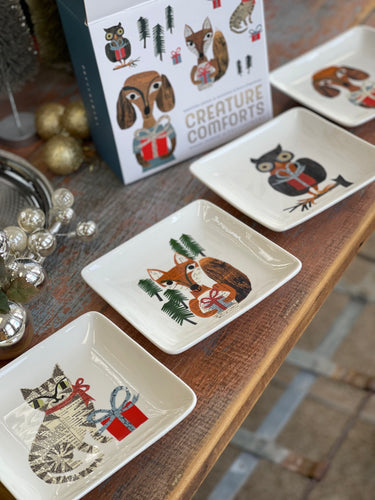 Denise Fiedler for Pottery Barn Creature Comforts Appetizer Plates