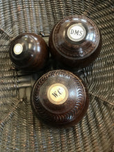Load image into Gallery viewer, Vintage 1920&#39;s Wood Lawn Bowling Balls