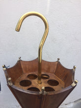 Load image into Gallery viewer, Vintage Wooden Umbrella Stand