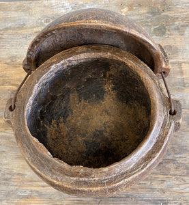 Antique Natural Coconut Shell Pod