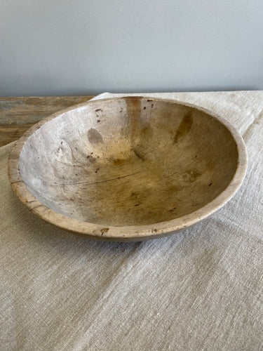 Medium Grey Wood Bowl