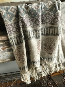 Batik Throw Blanket