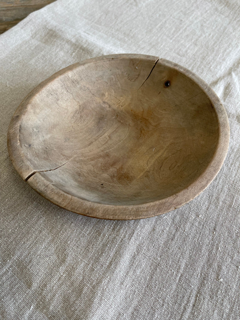 Small Sand Wood Bowl