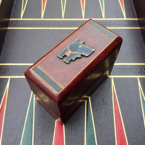 Vintage 1920's Ric & Rac Playing Card Box