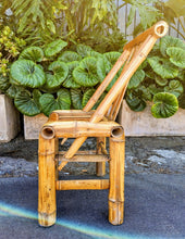Load image into Gallery viewer, Vintage Bamboo Childs Chair