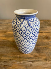 Load image into Gallery viewer, Blue and White Porcelain Vase