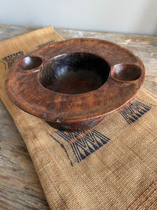 Rare Carved Tribal Bowl