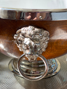Lion Head Crested Bowl