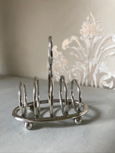 Load image into Gallery viewer, Silver Plated Toast Rack