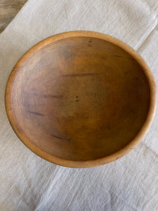 Medium Caramel Wood Bowl