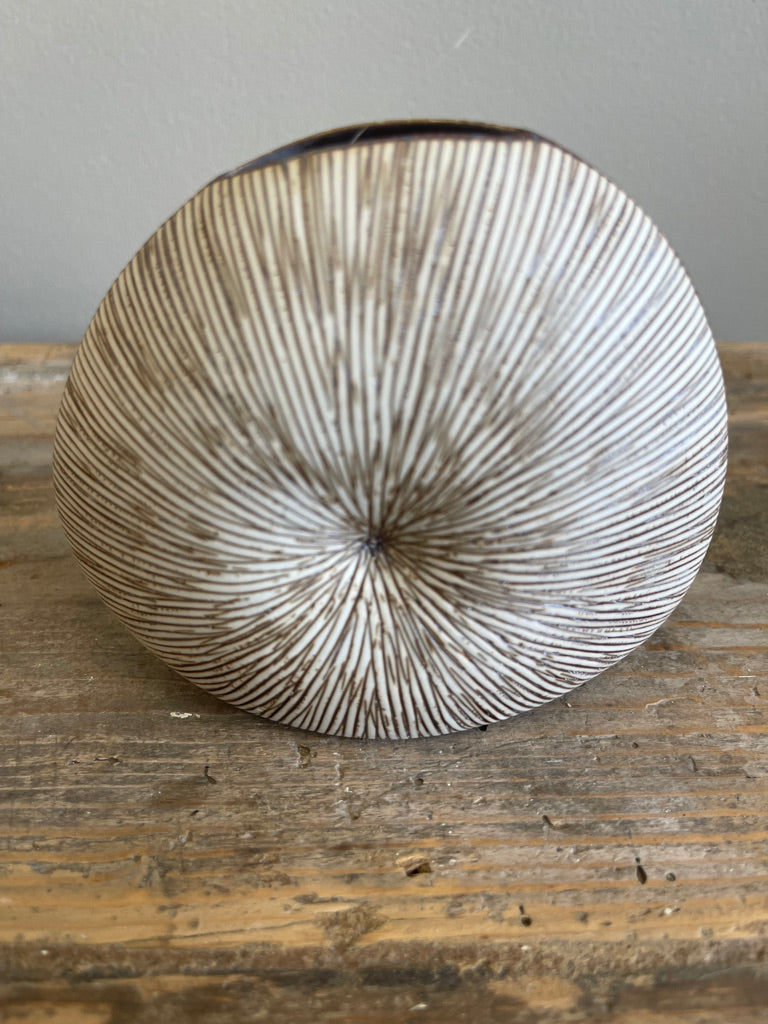 Taupe Urchin Vase