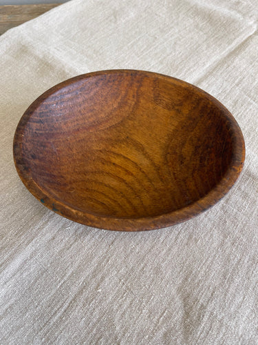 Small Cinnamon Wood Bowl