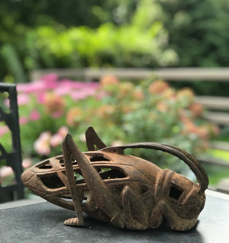 Vintage Japanese Cast Iron Cricket