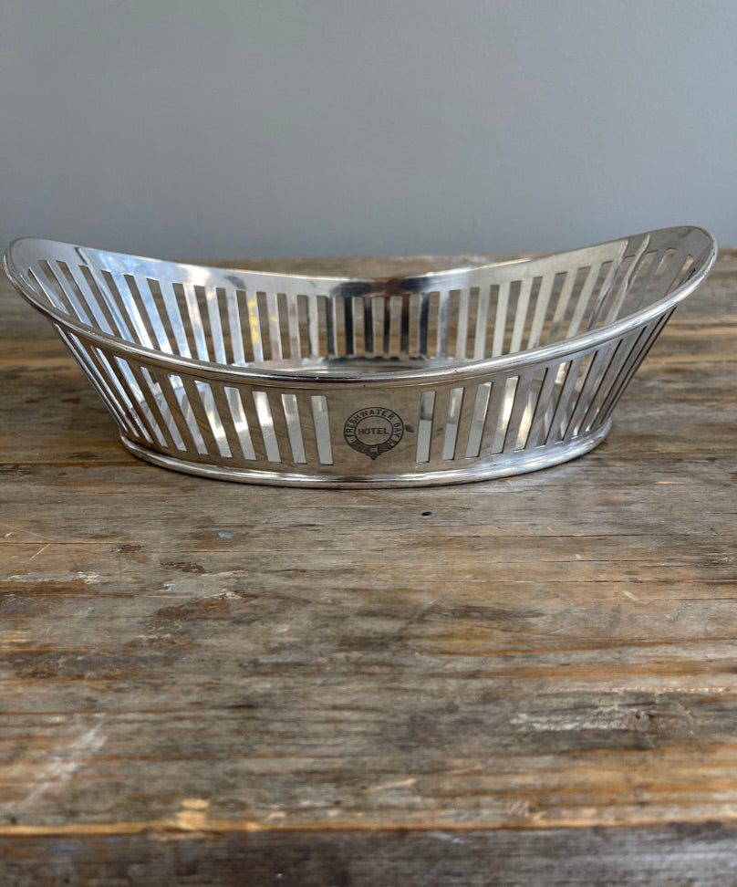 Silver Plated Hotel Bread Basket