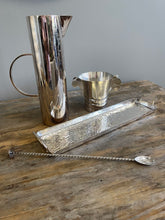 Load image into Gallery viewer, Vintage Silver Plated Jug with Mixer Spoon