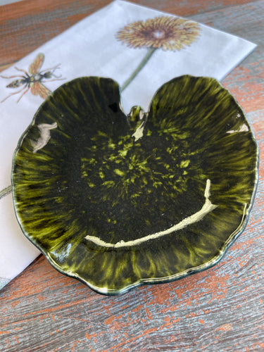 Lichen Alchemille Leaf Dish