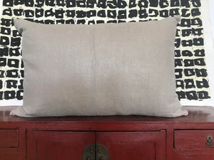Vintage Asian Textile Pillow #2