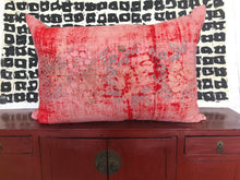 Load image into Gallery viewer, Vintage Asian Textile Pillow #1
